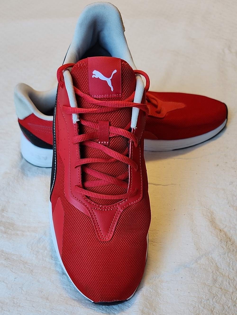 Puma Scuderia Ferrari Tiburion Men's Red Motorsport Sneakers  | 11.5 |